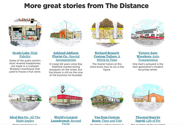 The Distance Buildings