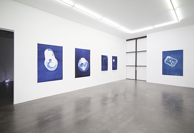 Light + Weight install shot at Krupic Kersting, Cologne with Andy Holtin
