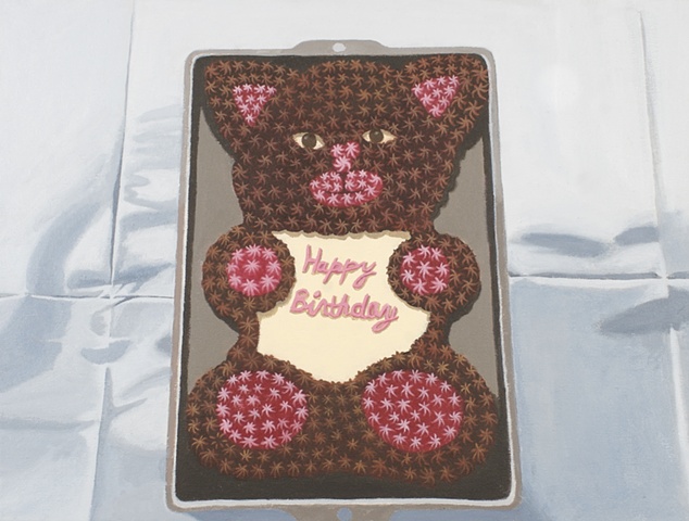 bear, cake