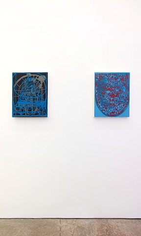 EJ Hauser, Barn Spirits, installation view at Derek Eller Gallery, New York