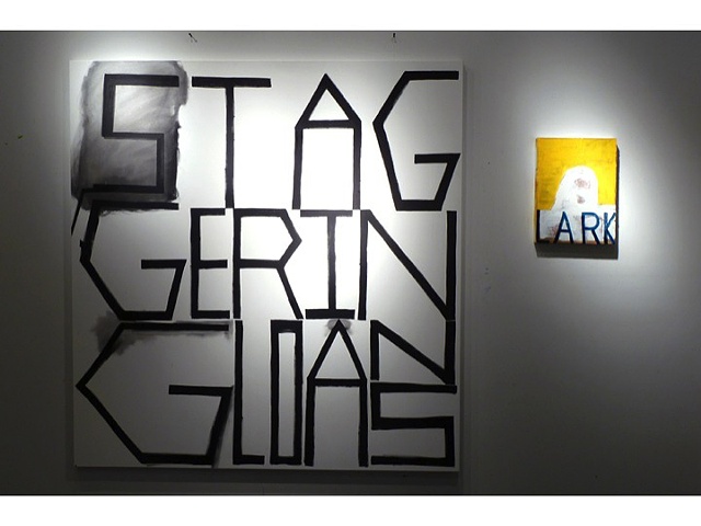 whitestaggeringloans (L) + LARK (R)
in studio 2011