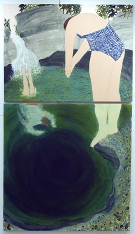 Cady's Falls (diptych)