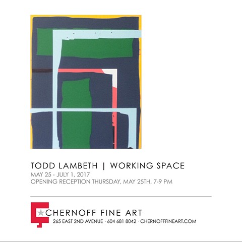 Solo exhibition in Vancouver at Chernoff Fine Art