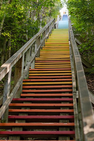 Des doigts d'fée au cabouron, jusqu'aux orteils dans l'aboiteau (Halte Escalier de la Trinité)