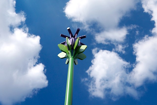 { s'lancer des fleurs }