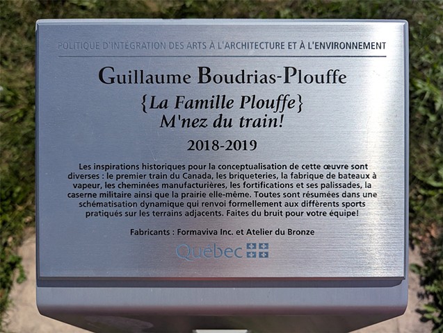  M'nez du train! (plaque)