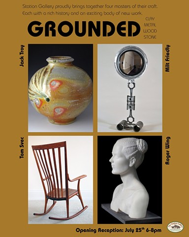 Upcoming Exhibition, "Grounded" - Station Gallery, Lock Haven, PA