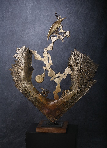 Bronze sculpture by Milt Friedly