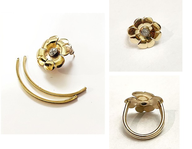 Earring transformation Ring