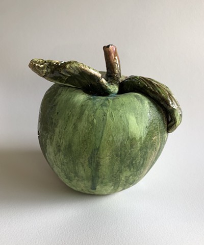 Magritte's Apple, view 2