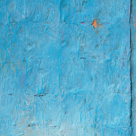 Untitled (Concave Blue) detail