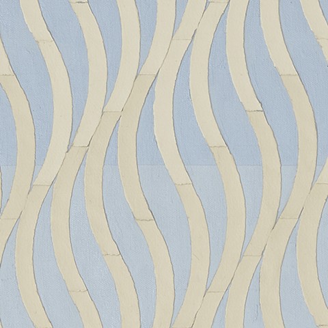 Indigo and Buff Titanium (detail)