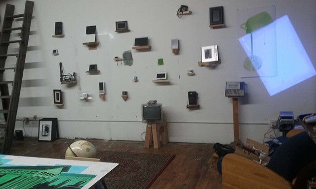 My studio around this time