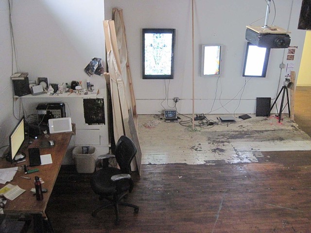 My studio around this time