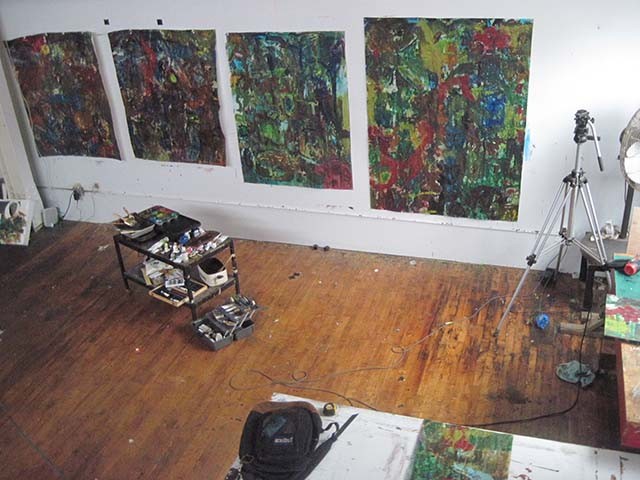 My studio around this time