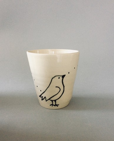 Lovebird cup