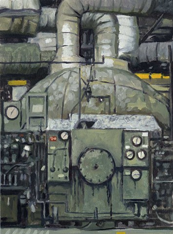 6 Studies of the Coal Fired Power Plant at Boardman, OR (detail)
