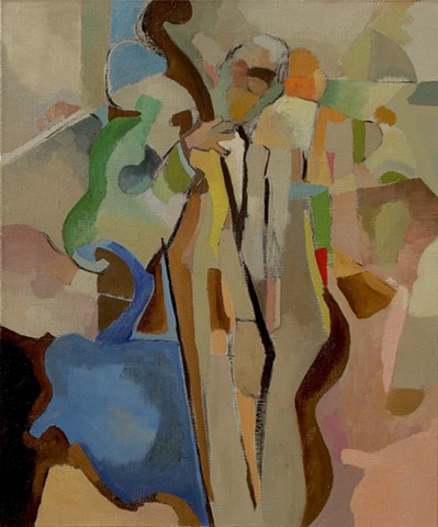 jazz cello abstract cubist