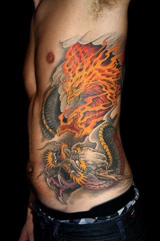 Dragon & phoenix