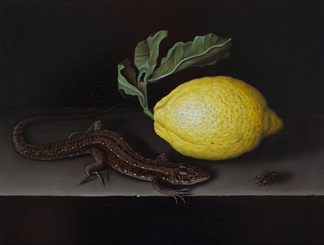 Lemon with a Lizard and Two Fucking Flies