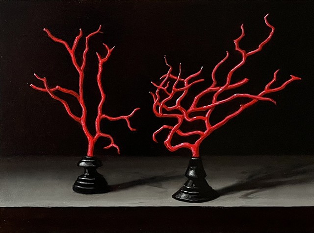 Two Red Corals 