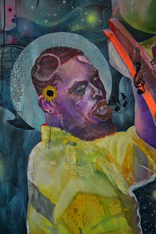 Fearlessness Charts the Unknown Path (detail 1)