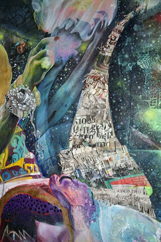 Fearlessness Charts the Unknown Path (detail 2)