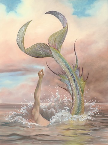 mermaid, man with fish tail, merman