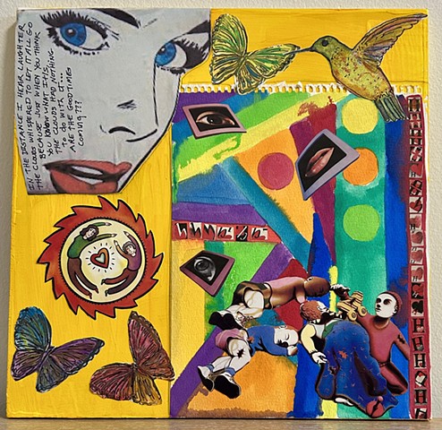 jenniferbeinhacker.com "self taught" "acrylic painting" "metallic painting" "watercolor painting"  "outsider art" "visionary art" "mixed media" "folk art" collage "raw art" "art naif" "naive art" surrealism expressionism "contemporary art" "modern art" "deviant art" brown copper red orange blue pink  man men woman women black green yellow copper gold brown bird butterflies writing