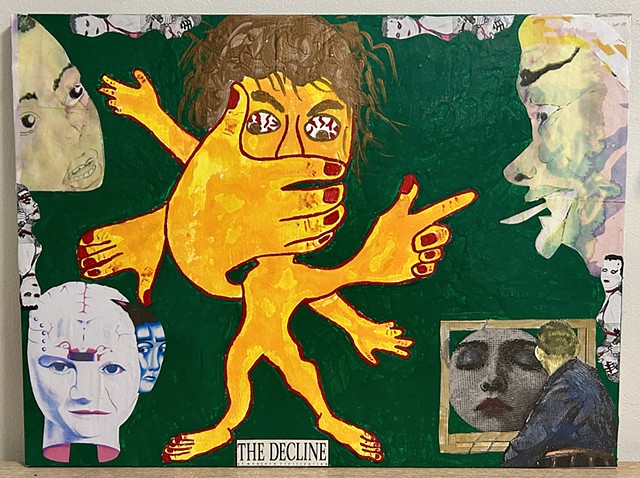 jenniferbeinhacker.com "self taught" "acrylic painting" "metallic painting" "watercolor painting"  " glitter paint" "outsider art" "visionary art" "mixed media" "folk art" collage "raw art" "art naif" "naive art" surrealism expressionism "contemporary art" "modern art" "deviant art" "primitive art" brown copper red orange blue pink  man men woman women black green yellow faces  brown