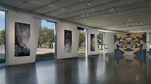 "Chaotic Nodes" Solo Exhibition at The Glassell School of Art-The Museum of Fine Arts Houston.