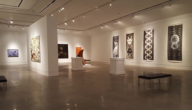 Houston Artists: Gestural and Geometric Abstraction at the Mobile Museum of Art.
