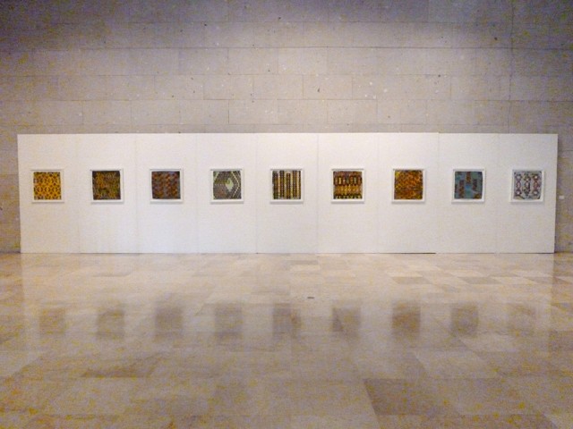 Crónicas de la Tierra Exhibition.
Domino Series.