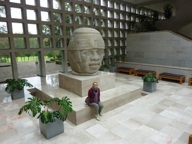 The Lobby. Museum of Anthropology in Xalapa, Veracruz, Mexico.