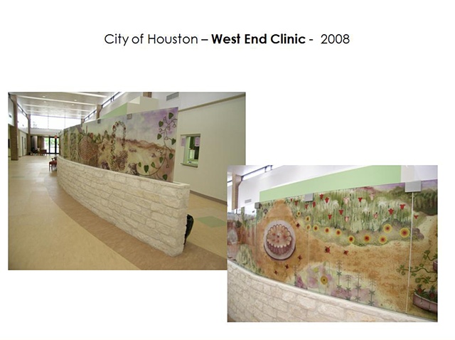 Good Neighbor Healthcare Center. Houston, Texas. 
Partition Wall - 2008.
