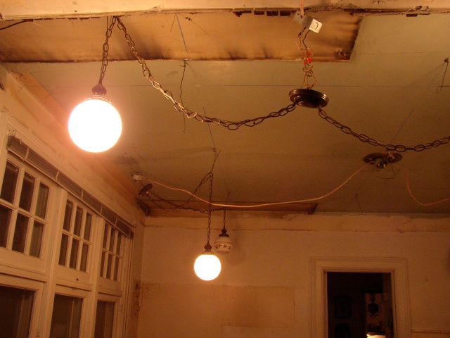 Kitchen Ceiling Before