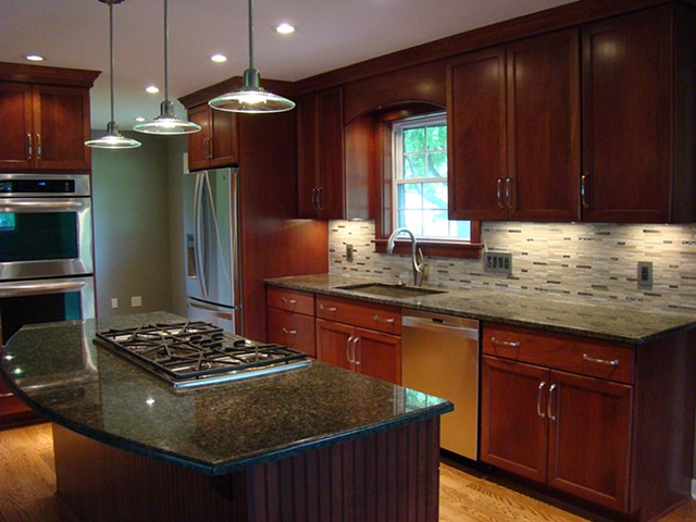 Cuellar Kitchen--after--view from the now-unified living room