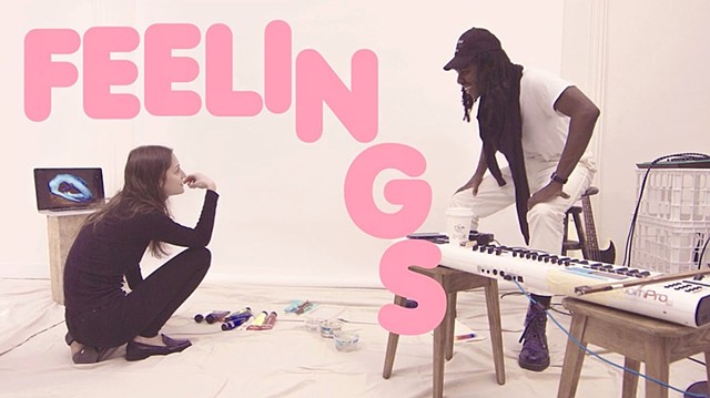 Collaboration with Dev Hynes for the book FEELINGS published by Rizzoli (Click on image to see a video)