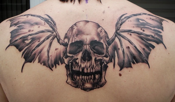 A7X deathbat tattoo by JonnyMistfit on deviantART  Tattoo designs men  Small butterfly tattoo Tattoo designs