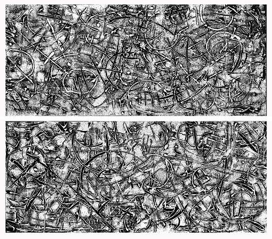 Transformation.... collograph base image