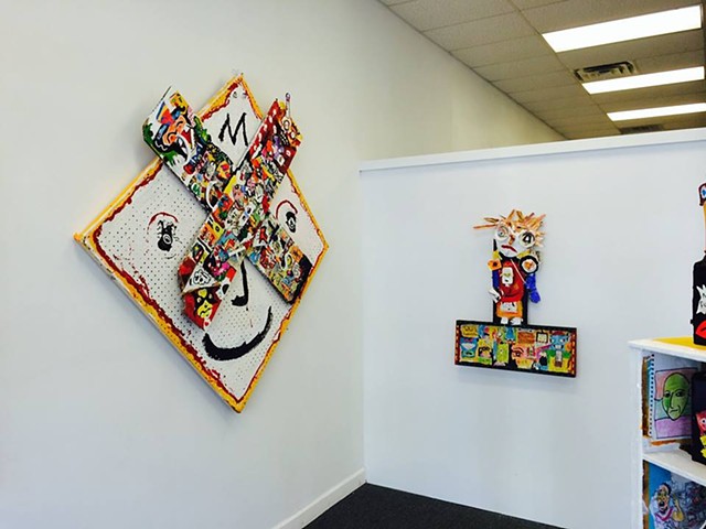 Objects, Collages and Assemblages
