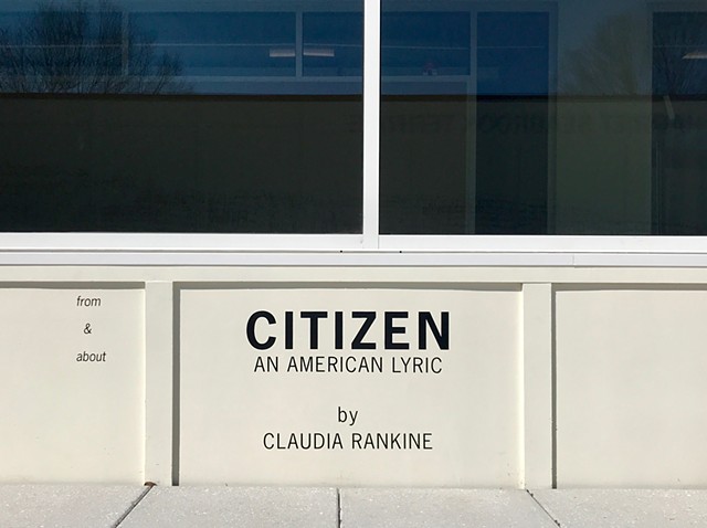 from & about CITIZEN by Claudia Rankine - collaboration with Renee Cloud (2020)