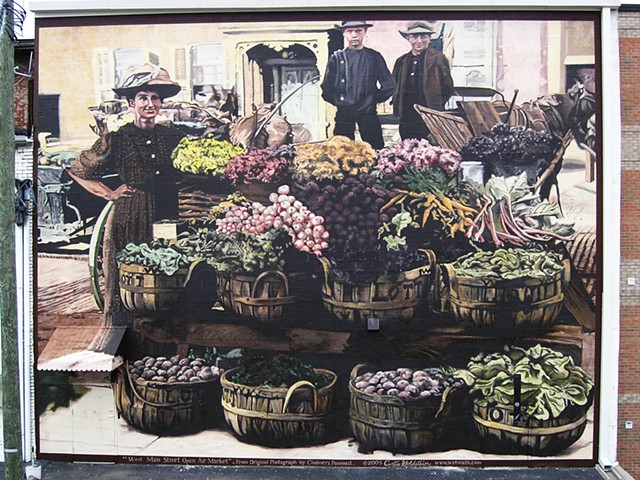 Newark Farmers' Market Mural