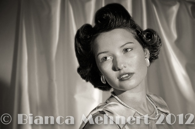 Retro, 1940's, Black and White
