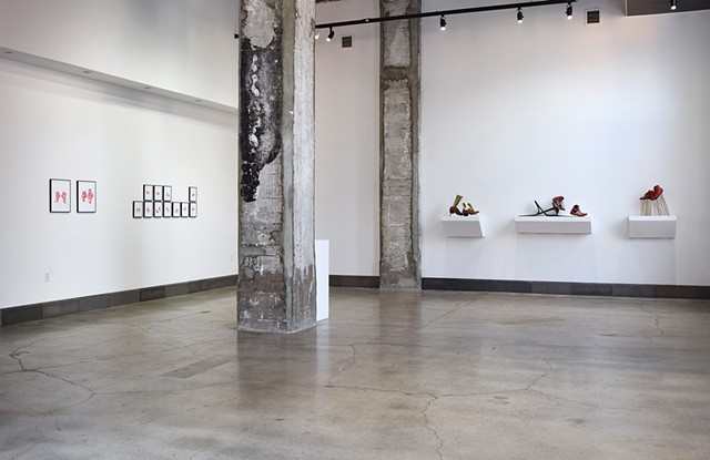 Lineations Solo Show, Installation View