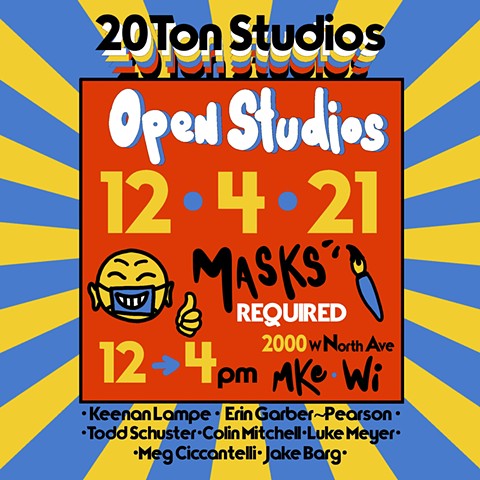 20 Ton Studios Open Studio Event