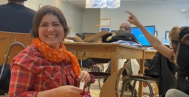 Guest artist at MKE School of the Arts