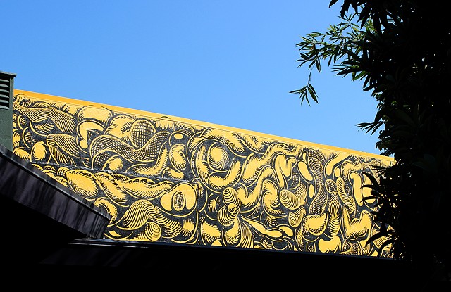 Offramp Mural, 2013
Site: Offramp Gallery, Pasadena, CA