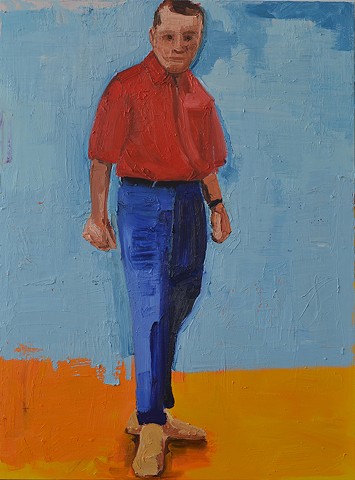 Man in a Red Shirt