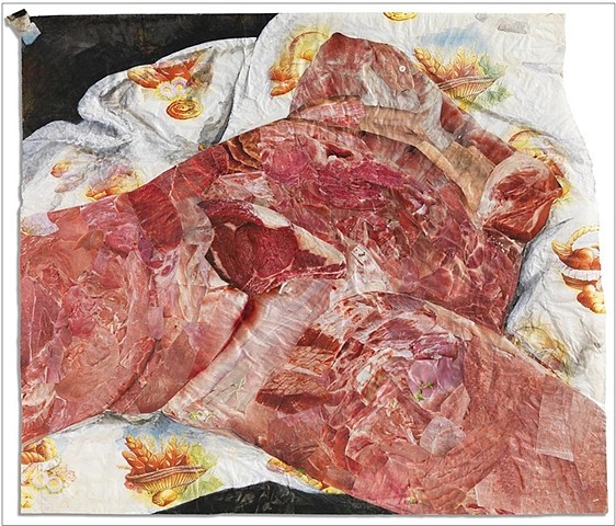 Daily Bread: Raw Meat (after Courbet)